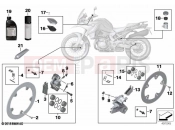 BMW Motorrad BMW 2021 F models F 850 GS Adve. (0K00) Service, brakes