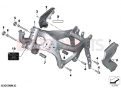 BMW Motorrad BMW 2021 F models F 850 GS Adve. (0K00) Front frame | Front frame