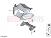BMW Motorrad BMW 2021 F models F 850 GS Adve. (0K00) Mudguard | Mudguard