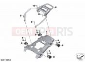 BMW Motorrad BMW 2021 F models F 850 GS Adve. (0K00) Luggage grid