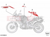 BMW Motorrad BMW 2021 F models F 850 GS Adve. (0K00) Stick-on label 3 | Stick-on label 3