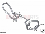 BMW Motorrad BMW 2021 F models F 850 GS Adve. (0K00) Engine protection bar
