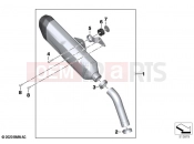 BMW Motorrad BMW 2021 F models F 850 GS Adve. (0K00) Sport silencer