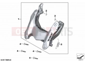 BMW Motorrad BMW 2023 F models F 850 GS Adve. (0K01, 0K03) Windshield adjustment | Windshield adjustment