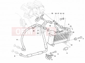 DUCATI 1999 Monster 750 City OIL COOLER » LUBRICATION SYSTEM