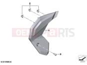Frame trim | Frame trim - BMW Motorrad F 900 R (0K14) 2021