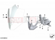 BMW Motorrad BMW 2020 F models F 900 R (0K14) Windscreen, high | Windscreen, high