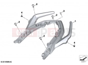 BMW Motorrad BMW 2021 F models F 900 R A2 (0K31) Handle rear | Handle rear
