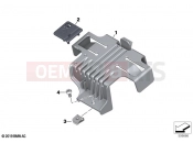 BMW Motorrad BMW 2021 F models F 900 R A2 (0K31) Holder, battery | Holder, battery