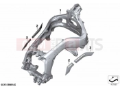 Main frame | Main frame - BMW Motorrad K 1600 GT 22 (0F21, 0F23) 2020