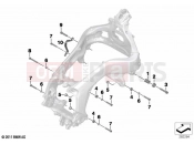 Engine Suspension | Engine Suspension - BMW Motorrad K 1600 GT 22 (0F21, 0F23) 2020
