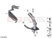 Hand protector | Hand protector - BMW Motorrad K 1600 GT 22 (0F21, 0F23) 2020
