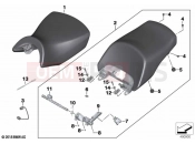 Single seat | Single seat - BMW Motorrad K 1600 GT 22 (0F21, 0F23) 2020