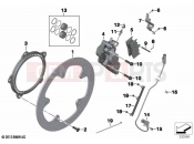 Front wheel brake | Front wheel brake - BMW Motorrad K 1600 GT 22 (0F21, 0F23) 2020