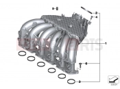 Intake manifold system | Intake manifold system - BMW Motorrad K 1600 GT 22 (0F21, 0F23) 2020