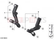 Holder, speaker | Holder, speaker - BMW Motorrad K 1600 GT 22 (0F21, 0F23) 2020