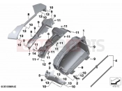 Case, lower part | Case, lower part - BMW Motorrad K 1600 GT 22 (0F21, 0F23) 2020