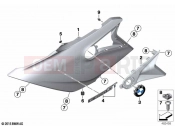 Fairing side section, front | Fairing side section, front - BMW Motorrad K 1600 GT 22 (0F21, 0F23) 2020