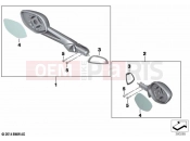 Mirror | Mirror - BMW Motorrad K 1600 GT 22 (0F21, 0F23) 2020