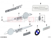 Lettering | Lettering - BMW Motorrad K 1600 GT 22 (0F21, 0F23) 2020