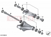 Trailing arm | Trailing arm - BMW Motorrad K 1600 GT 22 (0F21, 0F23) 2020