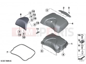 Topcase lid | Topcase lid - BMW Motorrad K 1600 GT 22 (0F21, 0F23) 2020
