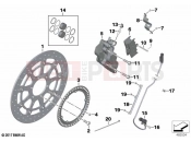 Front wheel brake 2 | Front wheel brake 2 - BMW Motorrad K 1600 GT 22 (0F21, 0F23) 2020