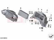 Intake sound system | Intake sound system - BMW Motorrad K 1600 GT 22 (0F21, 0F23) 2020