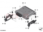 Control unit, audio system | Control unit, audio system - BMW Motorrad K 1600 GT 22 (0F21, 0F23) 2020