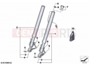 BMW Motorrad BMW 2022 M models M 1000 RR (0E71,0E73) Telescope fork | Telescope fork
