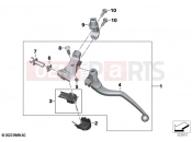 BMW Motorrad BMW 2022 M models M 1000 RR (0E71,0E73) Clutch control assembly | Clutch control assembly