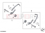 BMW Motorrad BMW 2022 M models M 1000 RR (0E71,0E73) Hand lever protector 2 | Hand lever protector 2