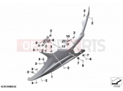 BMW Motorrad BMW 2022 M models M 1000 RR (0E71,0E73) Engine spoiler | Engine spoiler