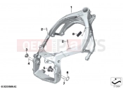 BMW Motorrad BMW 2022 M models M 1000 RR (0E71,0E73) Main frame | Main frame