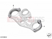 BMW Motorrad BMW 2022 M models M 1000 RR (0E71,0E73) M clamp for stub handlebars | M clamp for stub handlebars
