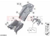 Rear carrier part - BMW Motorrad M 1000 RR (0E71,0E73) 2021