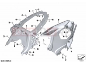 Tail part - BMW Motorrad M 1000 RR (0E71,0E73) 2021