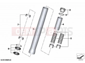 Stanchion - BMW Motorrad M 1000 RR (0E71,0E73) 2021