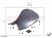 BMW Motorrad BMW 2021 M models M 1000 RR (0E71,0E73) Seat bench | Seat bench