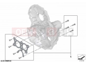 BMW Motorrad BMW 2021 R models R 1250 GS 21 (0M00) Set bearing support panel | Set bearing support panel