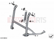 BMW Motorrad BMW 2021 R models R 1250 GS 21 (0M00) Centre stand | Centre stand