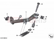 BMW Motorrad BMW 2021 R models R 1250 GS 21 (0M00) Side stand | Side stand