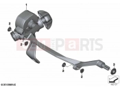 BMW Motorrad BMW 2021 R models R 1250 GS 21 (0M00) Windshield adjustment, mechanical | Windshield adjustment, mechanical