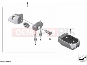 BMW Motorrad BMW 2021 R models R 1250 GS 21 (0M00) Footrest, front | Footrest, front