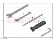 BMW Motorrad BMW 2021 R models R 1250 GS 21 (0M00) Additional tool kit | Additional tool kit