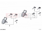 BMW Motorrad BMW 2021 R models R 1250 GS 21 (0M00) Single key locking system EWS 4 | Single key locking system EWS 4