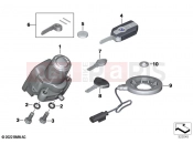 BMW Motorrad BMW 2021 R models R 1250 GS 21 (0M00) Radio-controlled locking system | Radio-controlled locking system