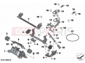 BMW Motorrad BMW 2021 R models R 1250 GS 21 (0M00) Seat bench locking system | Seat bench locking system