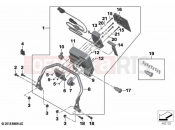 BMW Motorrad BMW 2021 R models R 1250 GS 21 (0M00) Retrofit, navigation preparation | Retrofit, navigation preparation