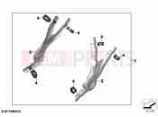 BMW Motorrad BMW 2021 R models R 1250 GS 21 (0M00) Frame guard 